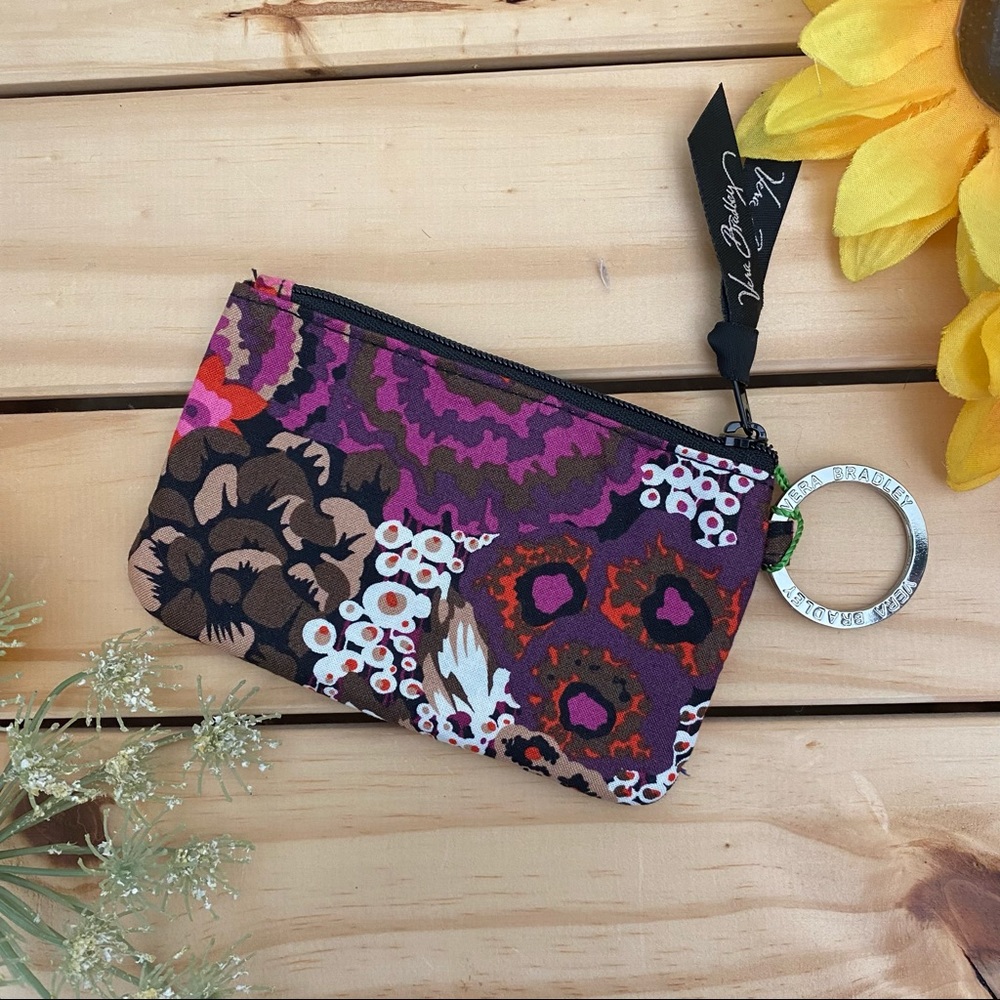 ✨NWT✨ Vera Bradley Zip ID Case Rosewood